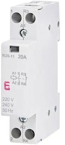 Eti Polam 002461220 Modulinis kontaktorius 20A 230V AC 1NO 1NC R20-11 002461220