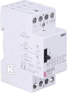 ETI Modulinis kontaktorius RD 25-40-R-24V AC/DC