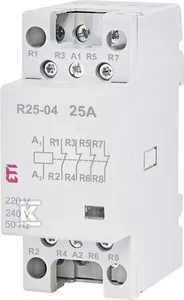 Eti-Polam generatorius Modulinis kontaktorius 25A 230V 0Z 4R R 25-04 230V 002462350