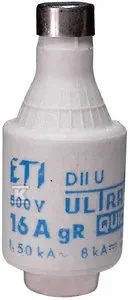 „Eti-Polam“ saugiklis 25A DII gR 500V DIIUQ25A E27 (004322007)