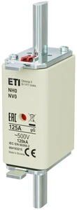 Eti-Polam NH00 saugiklis 125A gF 500V WT-00 (004114340)