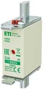Eti-Polam saugiklio įdėklas KOMBI NH000 63A aM 690V WT-00C 004181412