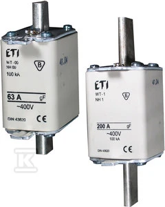 Eti-Polam saugiklio jungtis NH00C 40A gF 400V (004119203)