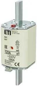Eti-Polam saugiklio jungtis NH1 gG 125A/500V 004184223