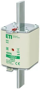 Eti-Polam KOMBI saugiklis NH2 400A AM 690V WT-2 (004185424)