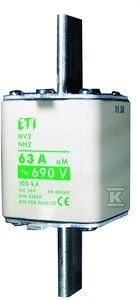 Eti-Polam KOMBI saugiklis NH2 400A AM 690V WT-2 (004185424)