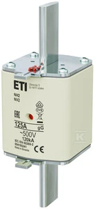 Eti-Polam saugiklio jungtis NH2 gG 125A/500V 004185241