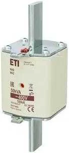 „Eti-Polam“ saugiklio įdėklas NH2 72A gTr 50kVA 400V WT-2 (004114400)