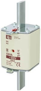 ETI WKŁADKA NH2 GTR 91A/400V 63KVA