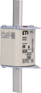 ETI ĮDĖKLAS NH2C GG 63A/500V