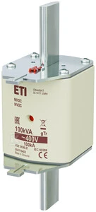ETI WKŁADKA NH3C GTR 144A/400V 100KVA