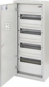 Etipo Paviršinis skirstomasis įrenginys 4x12 IP30 ETI Polam WRP12-4 001101378 metalas baltas