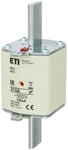 Eti-Polam NH2 315A gF 500V WT-2 saugiklis (004139412)