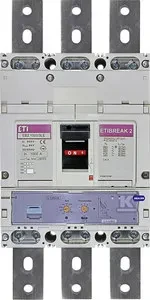 „Eti-Polam“ kompaktiškas automatinis jungiklis 3P 1000A 50kA /elektroninis atjungiklis/ EB2 1000/3LE 004672210