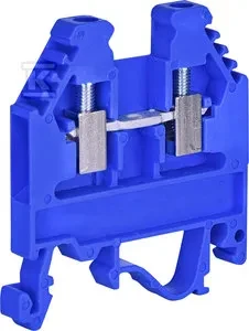 Eti Polam 003901001 Srieginė bėgelio jungtis 2,5 mm2 mėlyna VS 2,5 PA N 003901001