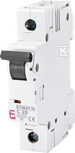 ETIMAT 1P 10KA C 20A-NMP JUNGIKLIS.
