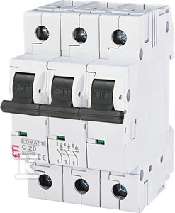ETIMAT10 3P 10KA C 20A-NMP JUNGIKLIS.