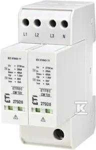 ETI modulinis viršįtampio ribotuvas ETITEC CM T23 275/20 4+0