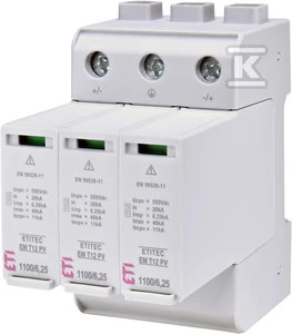 ETITEC EM T12 PV 1100/6.25 Y LIMITERS