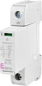 Etipo viršįtampių iškroviklis ETI Polam ETITEC GSM tipas T1, T2 B C 002440607 T12 275/25 3+0 RC
