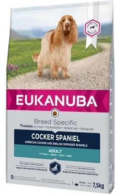 Eukanuba Adult Cocker Spaniel sausas maistas kokerspanieliams 7,5kg