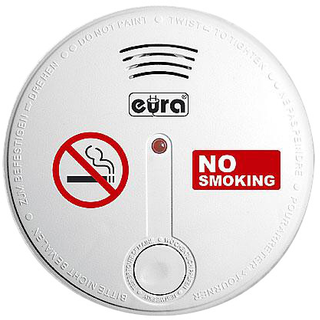 Cigarečių dūmų detektorius Eura SD-20B8
