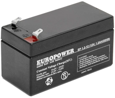 Europower AGM baterija su jungčių gnybtais