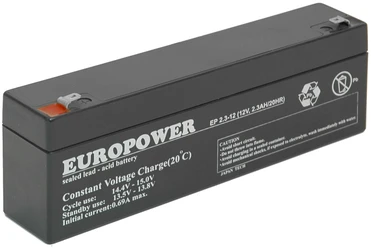 Europower EP 2.3-12 Akumuliatorius 2.3Ah, 12V