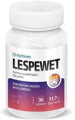 EUROWET Lespewet - supplements for dogs - 30 tablets