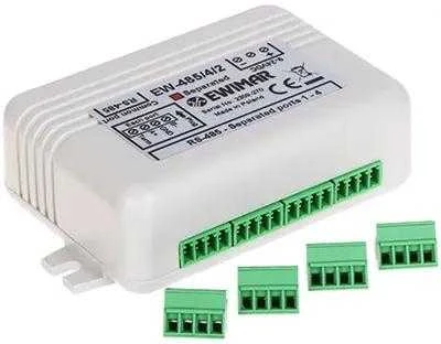 Ewimar DYSTRYBUTOR MAGISTRALI RS-485 EW-485/4/2/SO Z SEPARACJĄ OPTYCZNĄ