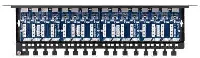 Ewimar PTU-616R-ECO/PoE Patch skydelis su apsauga nuo viršįtampių Gigabit Ethernet tinklams, 16 kanalų