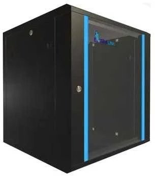 Extralink 12U 600x600 Juoda | Rack spinta | montuojama ant sienos