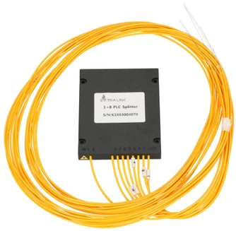 „ExtraLink EXTRALINK 1:8 PLC SPLITTER“ BE JUNGTIES 2,0 mm 1,5 M G657A ABS MODULIS