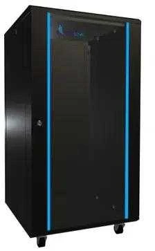Extralink 22U 600x600 Juodas | Rack | Ant grindų pastatomas