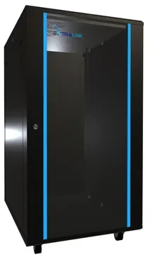 Extralink 22U 600x800 Juoda | Rack spintelė | pastatoma ant grindų
