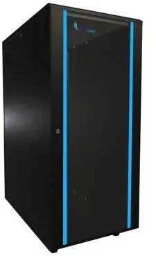 Extralink 27U 600x1000 juoda | Rack spintelė | pastatoma ant grindų
