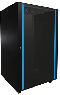 Extralink 27U 800x800 juoda | Rack tipo spintelė | pastatoma ant grindų