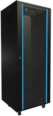 Extralink 32U 600x600 Juoda | Stovas serverių spintai | stacionarus