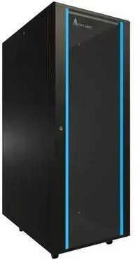 Extralink 37U 600x1000 Juoda | Rack spintelė | pastatoma ant grindų