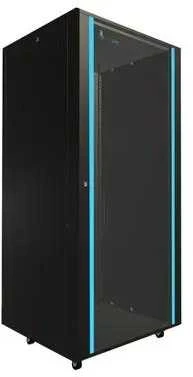 Extralink 37U 800x800 Juoda | Rack | pastatoma ant grindų