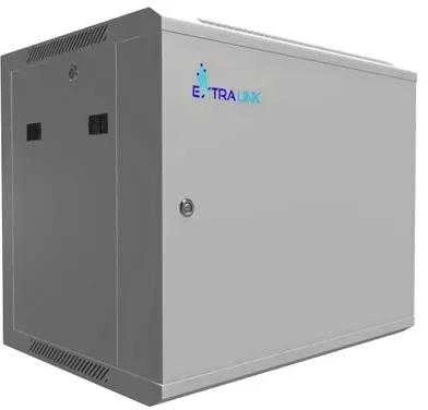 Extralink 9U 600x450 ASP pilka | Rack spintelė | montuojama ant sienos, tvirtos skardos durys