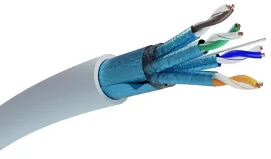 Extralink CAT6A FTP (F/FTP) V2 vidinis susuktos poros tinklo kabelis, 500M LSZH