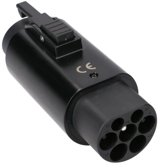 Extralink EV įkrovimo adapteris 2 tipo ES į 1 tipo JAV | Elektromobilių įkrovimo adapteris | 32A 7,4 kW