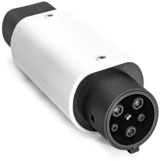 Extralink EV įkrovimo adapteris 2 tipo ES į 1 tipo JAV | Elektromobilių įkrovimo adapteris | 32A 7,4 kW