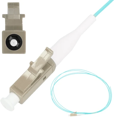 EXTRALINK Pigtail LC/UPC MM OM3 50/125 2m lengva juostelė