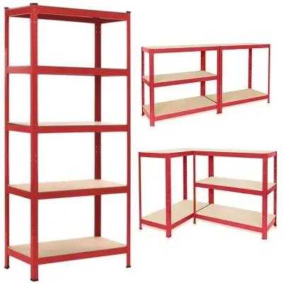Extralink Lentyna magazynowy metalowy 180x90x40 raudona