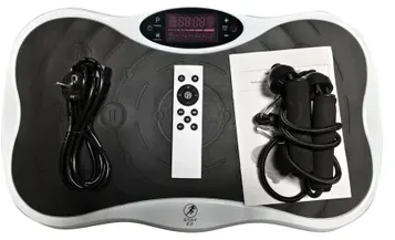 Extralink „Moonwalk Spin Move“ vibracijos platforma fitneso pratimams 200 W balta