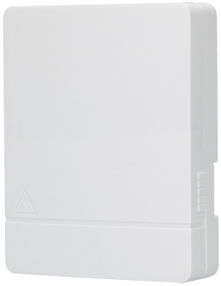 EXTRALINK Olivia 2 gyslų šviesolaidinė galinė dėžutė su kojeliu ir SC/APC adapteriu