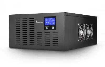 „Extralink Piorun 3000VA/2100W“ – „Volt Sinus Pro“ pakaitalas | Inverteris | Grynas sinusinis signalas, akumuliatoriaus įtampa 24 V nuolatinė, be laidų.