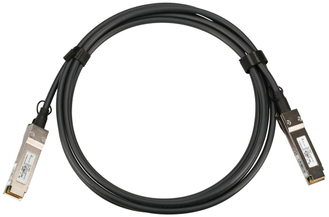 Šakotuvas EXTRALINK QSFP+ DAC kabelis 40G 3m 30AWG pasyvus